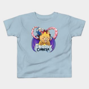 Vintage anime kawaii cuddly chimera Kids T-Shirt